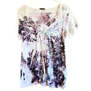 CDR y2k sparkle blouse size large